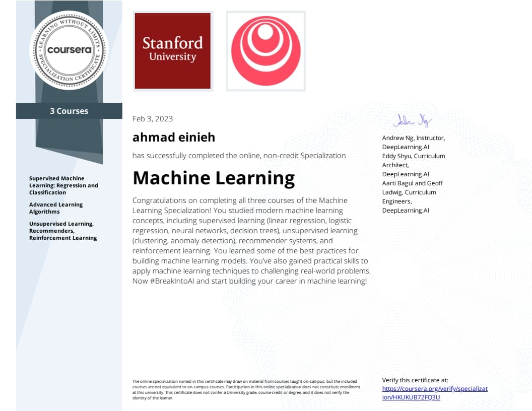 Machine Learning