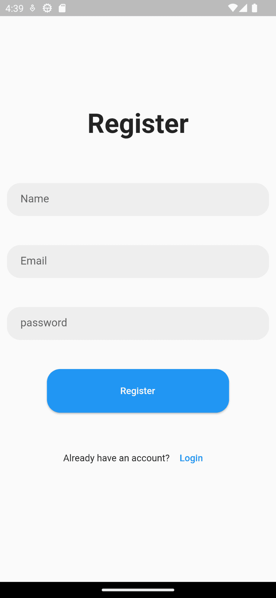 Task Management app screenshot