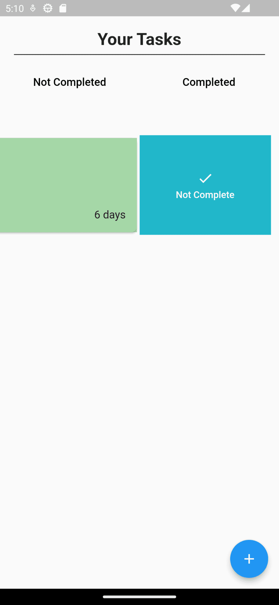 Task Management app screenshot